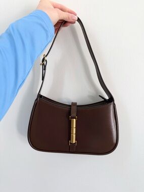 Charles & Keith Brown Shoulder Bag